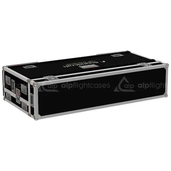 SOUNDCRAFT VI7000 SERIE III 2 DOORS - WHEELS TOP SIDE FLIGHT CASE LATERAL VIEW