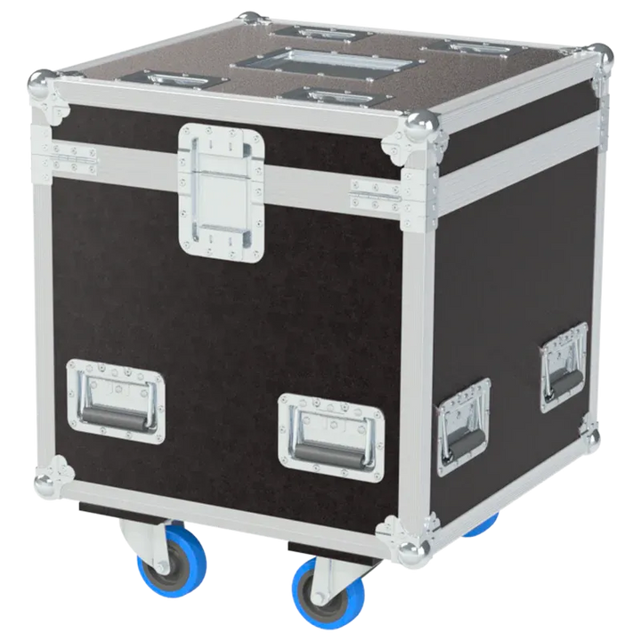 Professional flight case rear view, showcasing structural integrity and touring-grade finishing for Starway lighting by ALP Flight Cases.