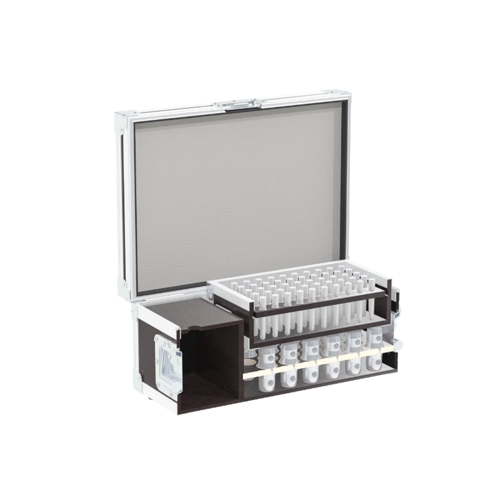 Side profile highlighting the 7mm structural framework and ergonomic placement of the recessed handles for lifting heavy metallic rigging hardware