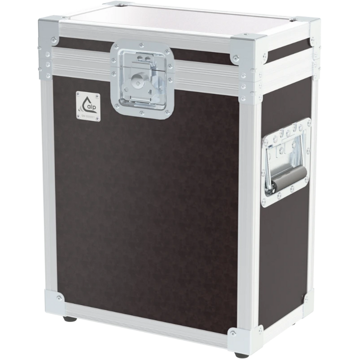 Front view of ALP professional flight case for 2x Vicinay PAK 500.