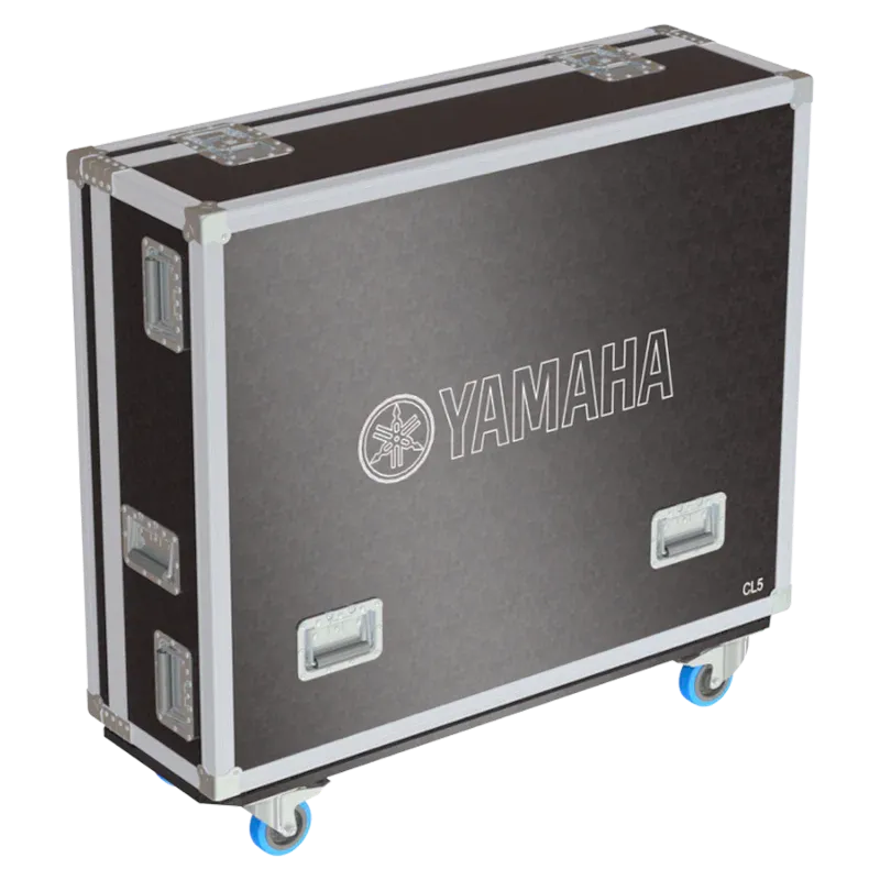 Yamaha CL5 Series I Case with Wheels lateral closed flight case
