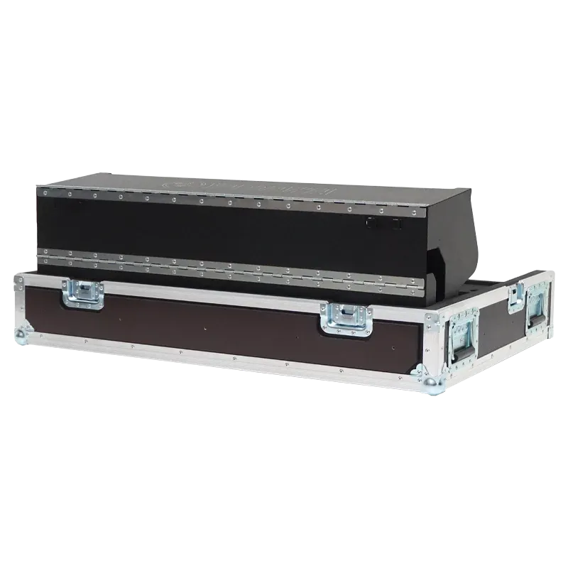 Yamaha CL5 Series II Case with Wheels back side view flight case