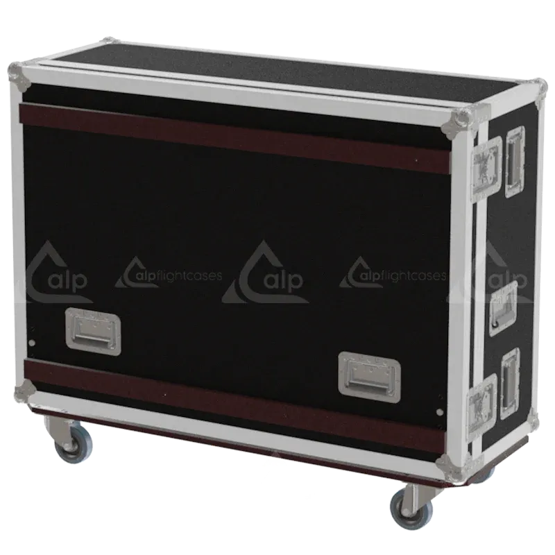 Yamaha DM7 Series III Case with Wheels back lateral case closed