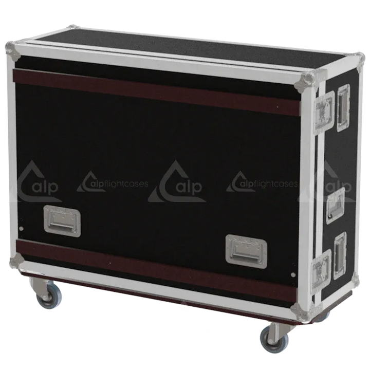 Yamaha DM7 Series III Case with Wheels back lateral case closed