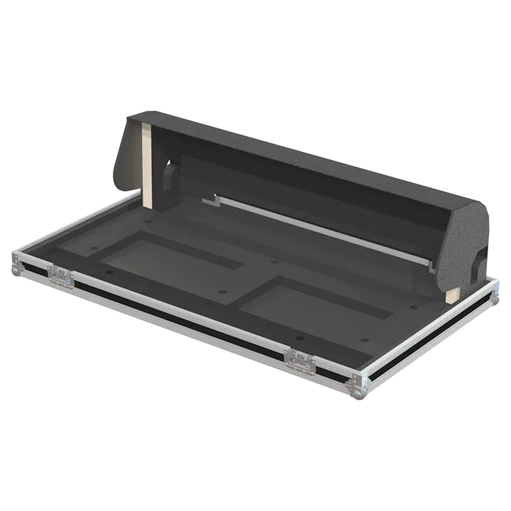 Yamaha Rivage PM5 Series II Case with Wheels inside foam flight lateral