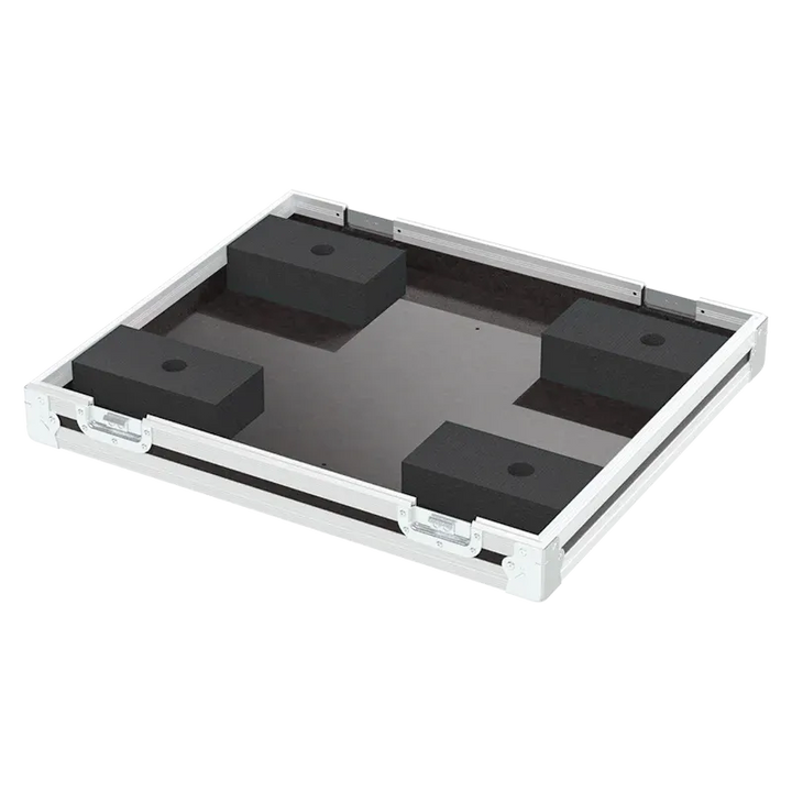Yamaha TF1 Digital Mixer Flight Case inside foam flight case lateral view