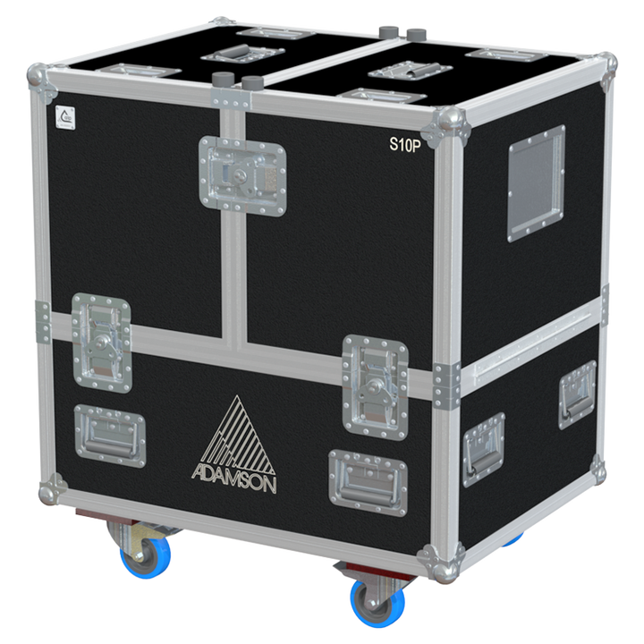 ALP FLIGHT CASES 2x ADAMSON S10P + FRAME
