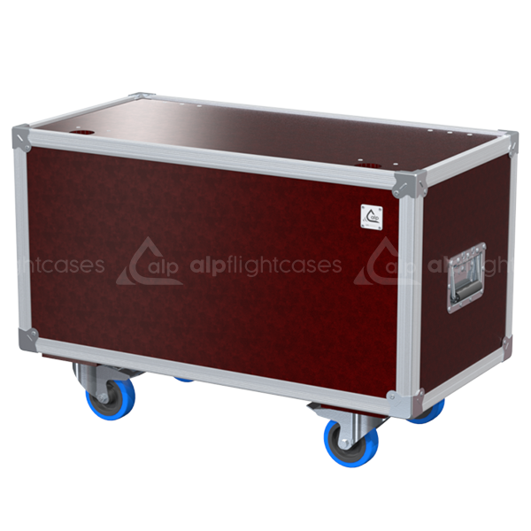 ALP FLIGHT CASES TRUNK SPEEDY-BOX 800X400X400MM - WHEELS