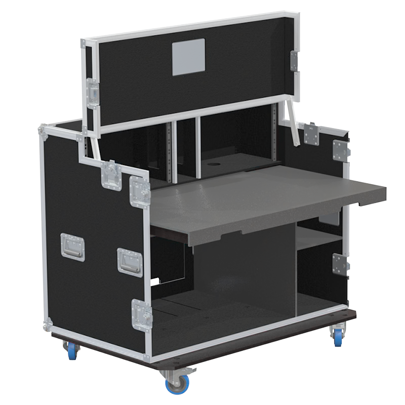Flight Case TOOL CASE OFFICE REGIE VIDEO, 1200X800X1053 - WHEELS