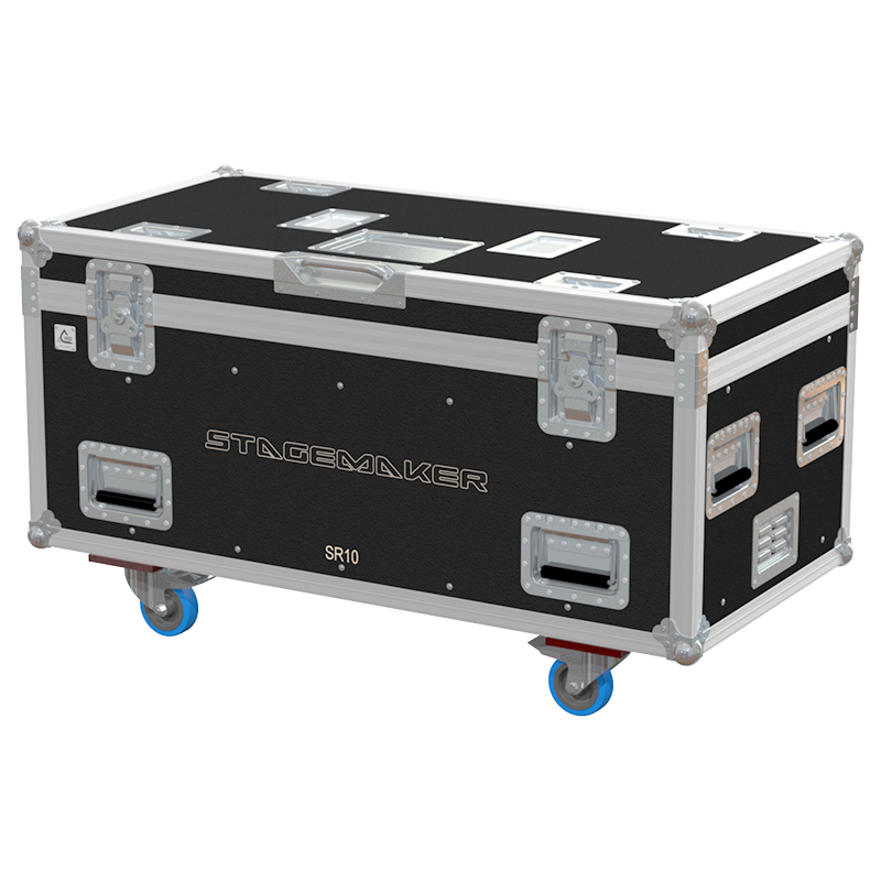 ALP FLIGHT CASES 2x VERLINDE STAGEMAKER SR10
