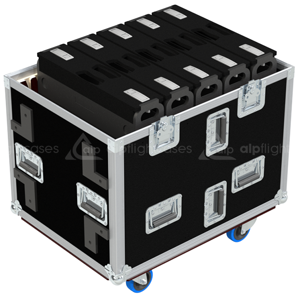 Flight Case RACK RENT P6 - WHEELS