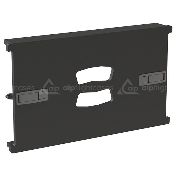 Flight Case FRONT COVER RACK RENT 19" - 6U