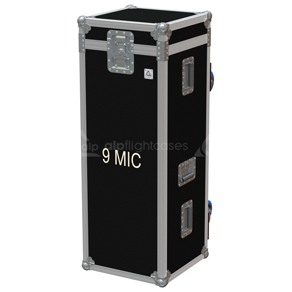 ALP FLIGHT CASES 9X MIC STAND