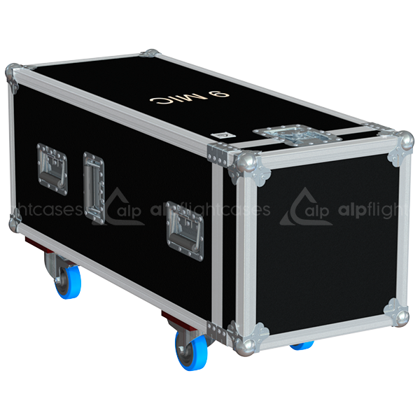 ALP FLIGHT CASES 9X MIC STAND