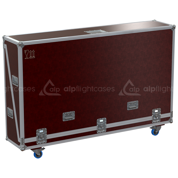 <transcy>ALP FLIGHT CASES 1X LCD UNIV. 84" SONY KD-85XF8596BAEP - ROULETTES</transcy>