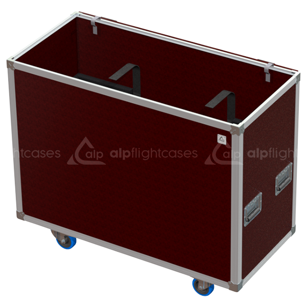 <transcy>ALP FLIGHT CASES SPEEDY-BOX 2X LCD AJUSTABLE, 32"-42" - ROULETTES</transcy>