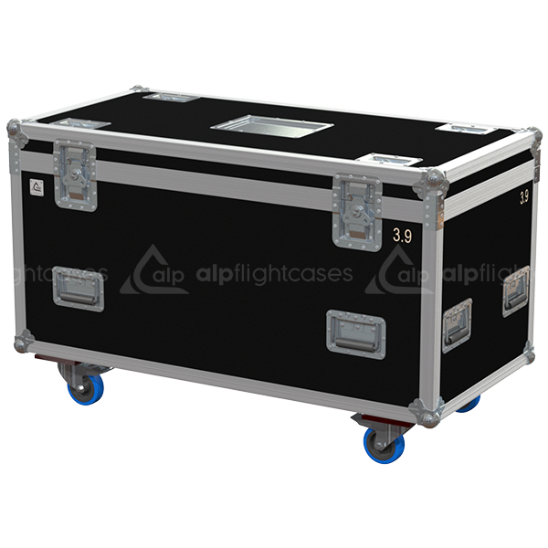 ALP FLIGHT CASES 8X PANEL INFILED W500XD120XH500MM