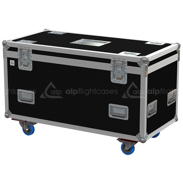 ALP FLIGHT CASES 8X PANEL INFILED STRAGHT W500XD120XH500MM