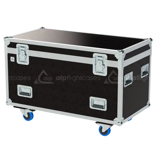 Front view of the professional Standard Trunk flight case (1100x600x755mm) by ALP Flight Cases