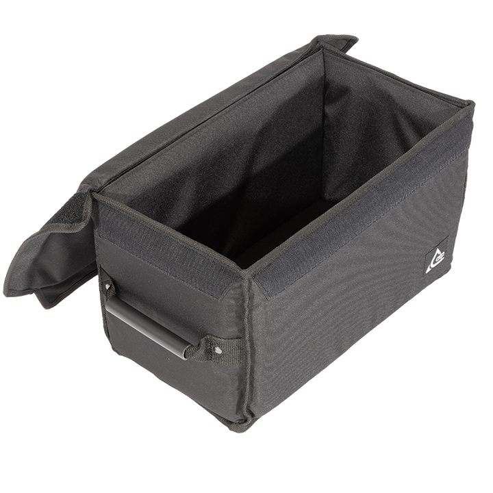 Open empty view of the ALP Multibox 400 STD showing the 2 x 6mm foam and Platex 3mm protective structure