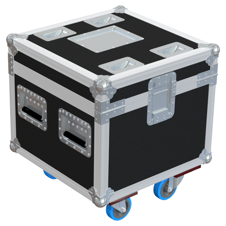 Rear view of ALP touring flight case designed for 1x CM Lodestar 0.5T motor