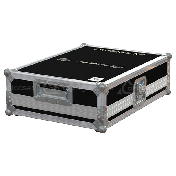 Front view of the professional touring flight case for 1x Pioneer CDJ-900 professional multi-player by ALP Flight Cases
