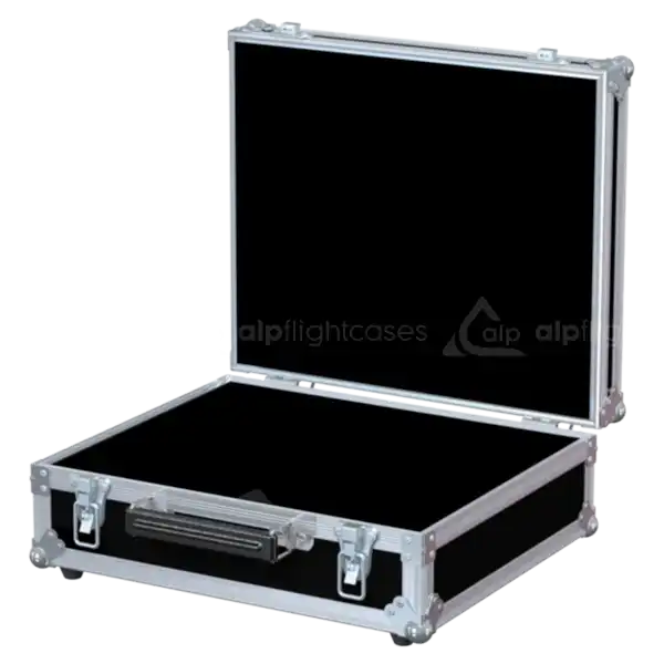 Empty interior of the 420x350x135mm Multicase PRO highlighting the protective lining and reinforced structure