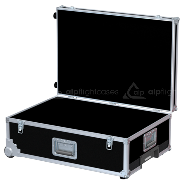 Empty interior of the 730x500x150mm Multicase PRO highlighting the 50mm lid and protective lining