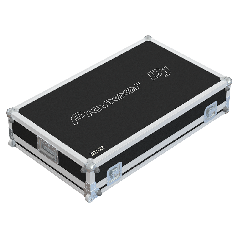 Front view of the professional Series III V2 touring flight case for Pioneer XDJ-XZ all-in-one DJ system by ALP Flight Cases