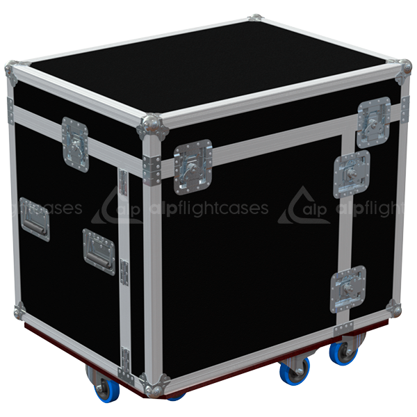 Front view of the professional Tool Case Office V3 workstation by ALP Flight Cases