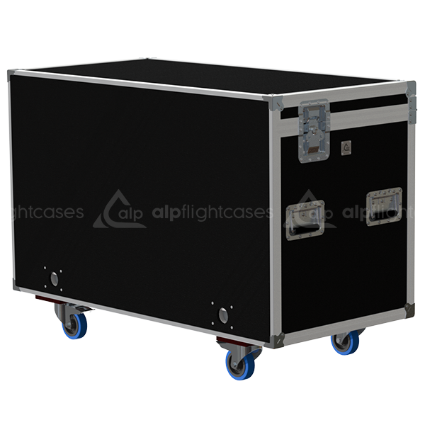 Front view of the professional Tool XL touring trunk flight case by ALP Flight Cases