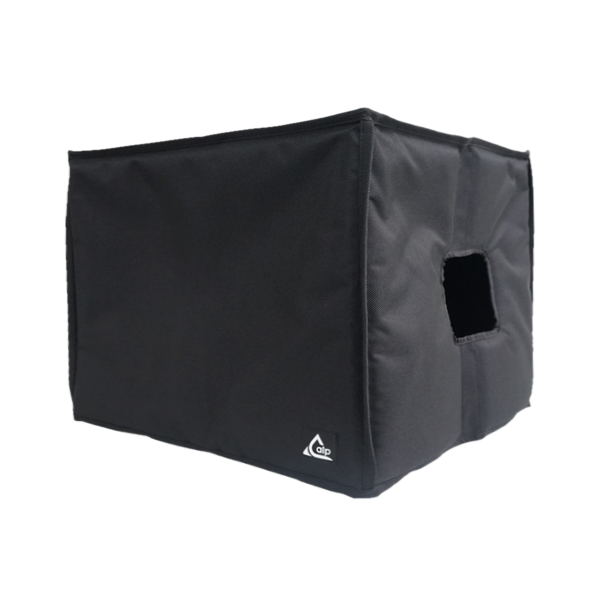 Front right perspective view of the ALP professional protective cover fitted over the Marshall JVM410C