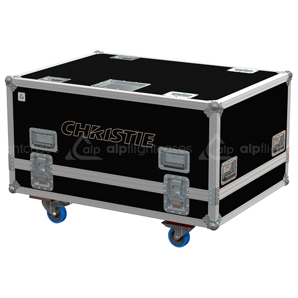 Flight Case PROJECTOR CHRISTIE MD 14K - DOG HOUSE - WHEELS