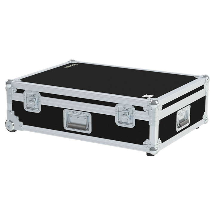 Exterior front view of the professional Epson G6550 WU projector flight case featuring 10mm Birch Plywood and durable PVC finish by ALP Flight Cases