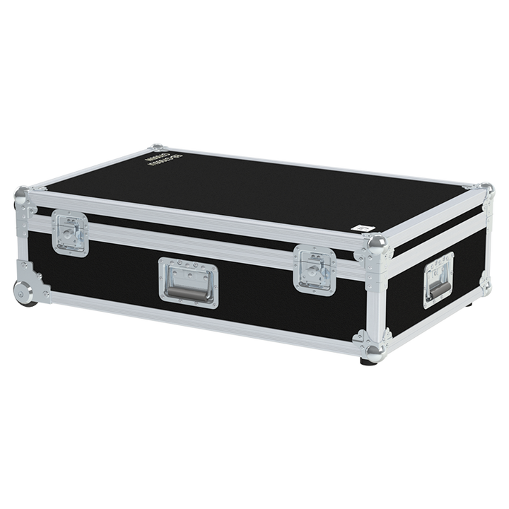 Exterior front view of the professional Epson projector flight case featuring 10mm Birch Plywood, durable PVC finish, and medium butterfly catches by ALP Flight Cases