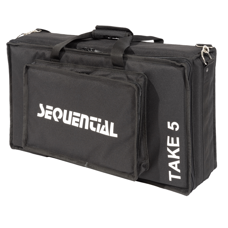 Front right perspective view of the ALP Bags professional protective bag for the Sequential Take 5