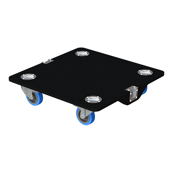 Top and front view of the professional Skate Transport RSLA.0360 by ALP Flight Cases