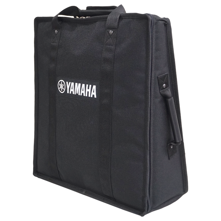 Front right perspective view of the ALP Bags professional protective bag for the Yamaha MGP 16X console